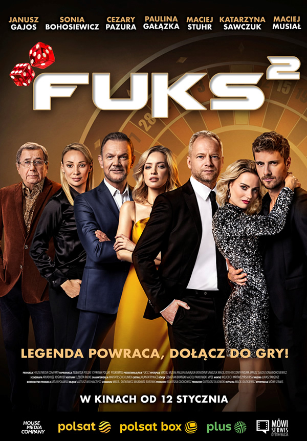 Fuks 2 reżyseria Maciej Dutkiewicz- plakat filmowy