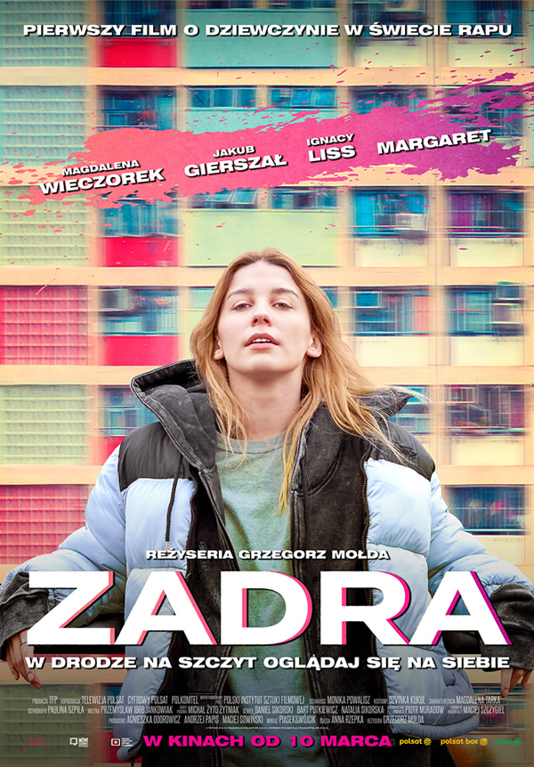 Zadra film muzyczny reżyseria Grzegorz Mołda - plakat filmowy